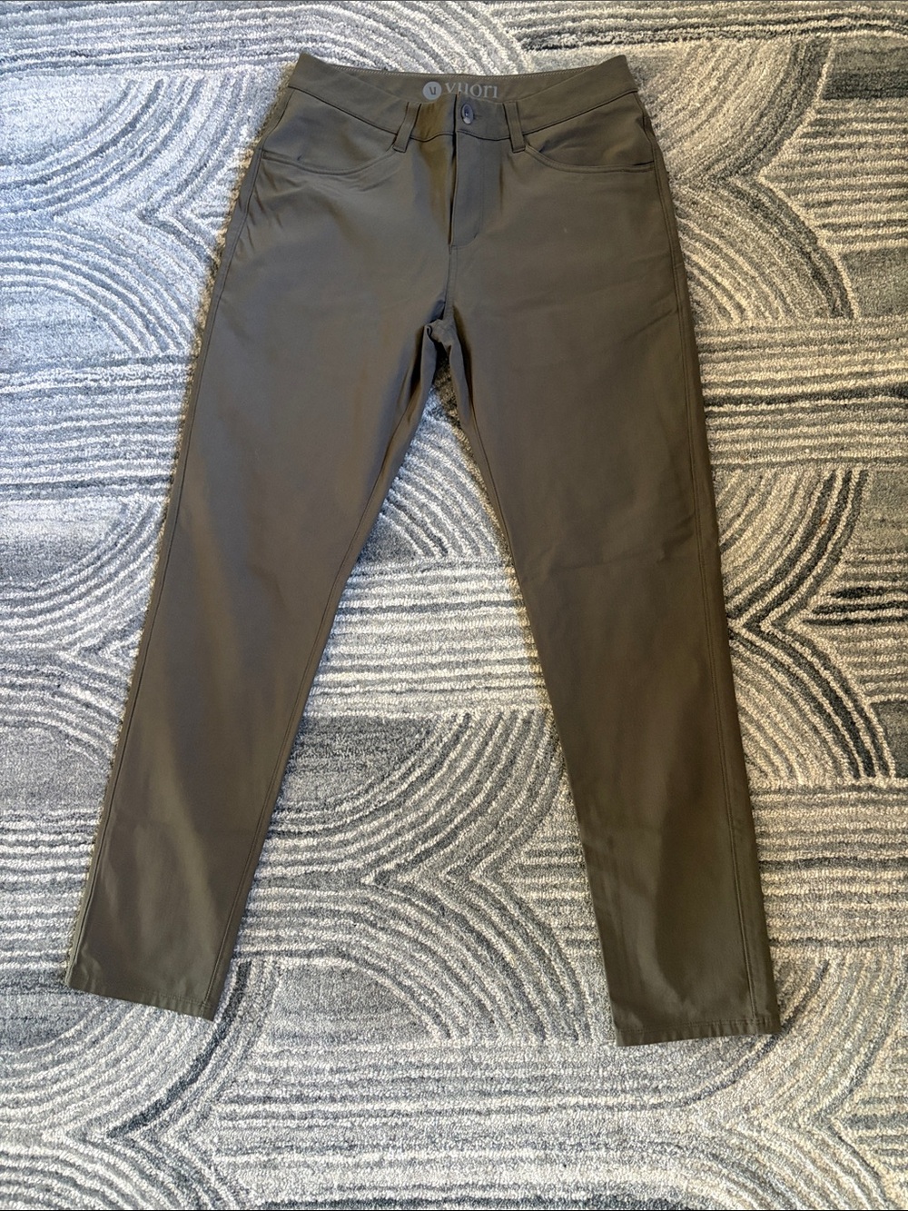 Vuori Olive Green Stretch Chinos